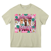 Mossy Breast Cancer Together Fight Heavy Core Tee - Artiststas
