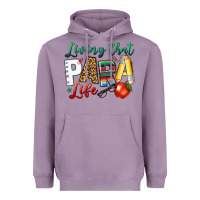 Lavender living that para life Heavyweight Hoodie - NancyCooperArtShop