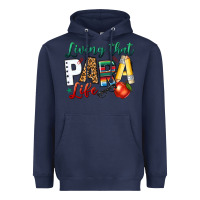 Navy living that para life Heavyweight Hoodie - NancyCooperArtShop