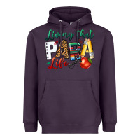 Plum living that para life Heavyweight Hoodie - NancyCooperArtShop