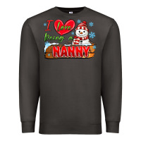 Smoke i love being a nanny Premium Sweatshirt - MaliasSmallBusiness