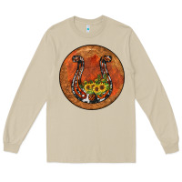 Mushroom horseshoe circle Long Sleeve Tee - JahusDesignShop