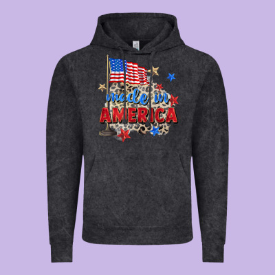 Made In America Vintage Hoodie Designed By Zillion Design Studio