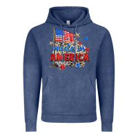 Vintage Denim made in america Vintage Hoodie - Zillion Design Studio