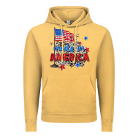 Vintage Mustard made in america Vintage Hoodie - Zillion Design Studio