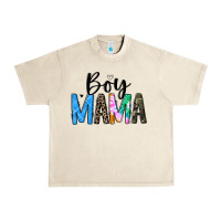 Sandshell boy mama white Urban Heavy Tee - JahusDesignShop