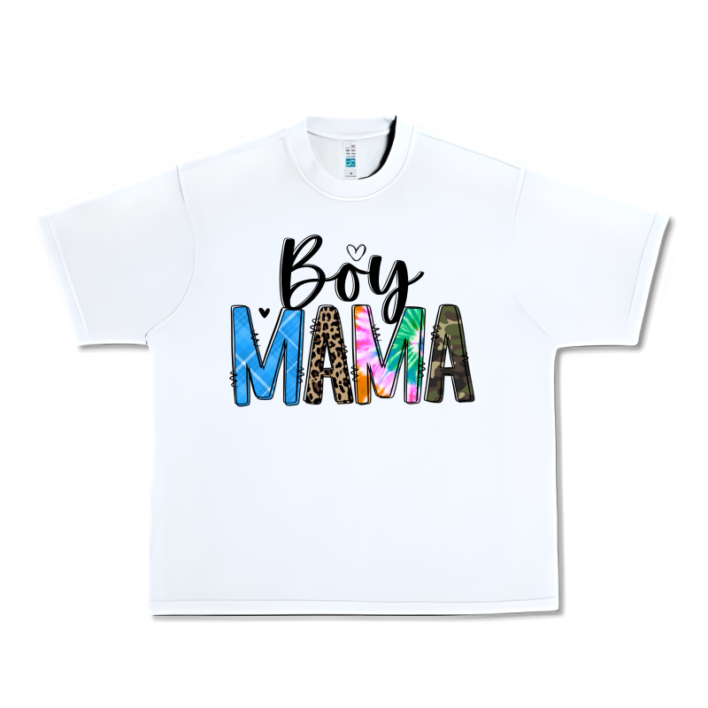 Boy Mama White Urban Heavy Tee by JahusDesignShop | Teevron
