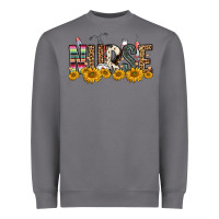 Storm nurse sunflower Heavyweight Sweatshirt - FaDigitalArtStudio