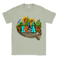 Matcha yeehaw and cactus with horseshoe Classic Tee - AdoDesignShop