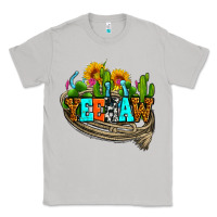 Moon Dust yeehaw and cactus with horseshoe Classic Tee - AdoDesignShop