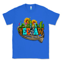 True Royal yeehaw and cactus with horseshoe Classic Tee - AdoDesignShop