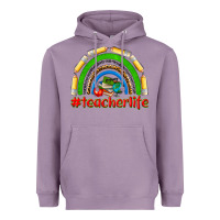 Lavender teacher life Heavyweight Hoodie - NancyCooperArtShop