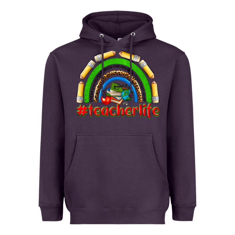 Teacher Life Heavyweight Hoodie by NancyCooperArtShop | Teevron