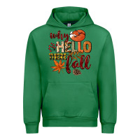 Emerald Why hello there Fall Urban Hoodie - NancyCooperArtShop