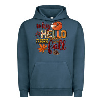 Pigment Midnight Navy Why hello there Fall Urban Hoodie - NancyCooperArtShop