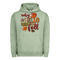 Pigment Oil Green Why hello there Fall Urban Hoodie - NancyCooperArtShop