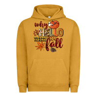 Pigment Peanut Butter Why hello there Fall Urban Hoodie - NancyCooperArtShop