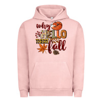 Pigment Salmon Why hello there Fall Urban Hoodie - NancyCooperArtShop