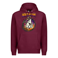 Burgundy boo haw Premium Hoodie - BarkalooDesign