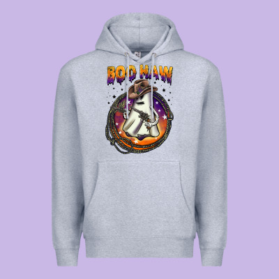 Boo Haw Premium Hoodie Designed By Barkaloodesign