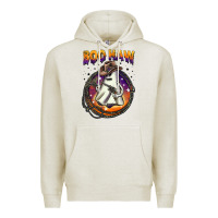 Oatmeal Heather boo haw Premium Hoodie - BarkalooDesign