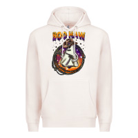 Pale Pink boo haw Premium Hoodie - BarkalooDesign
