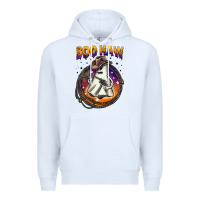 White boo haw Premium Hoodie - BarkalooDesign