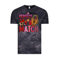 Cloud Black we're a perfect match Vintage Tee - OliviaCreatesArt