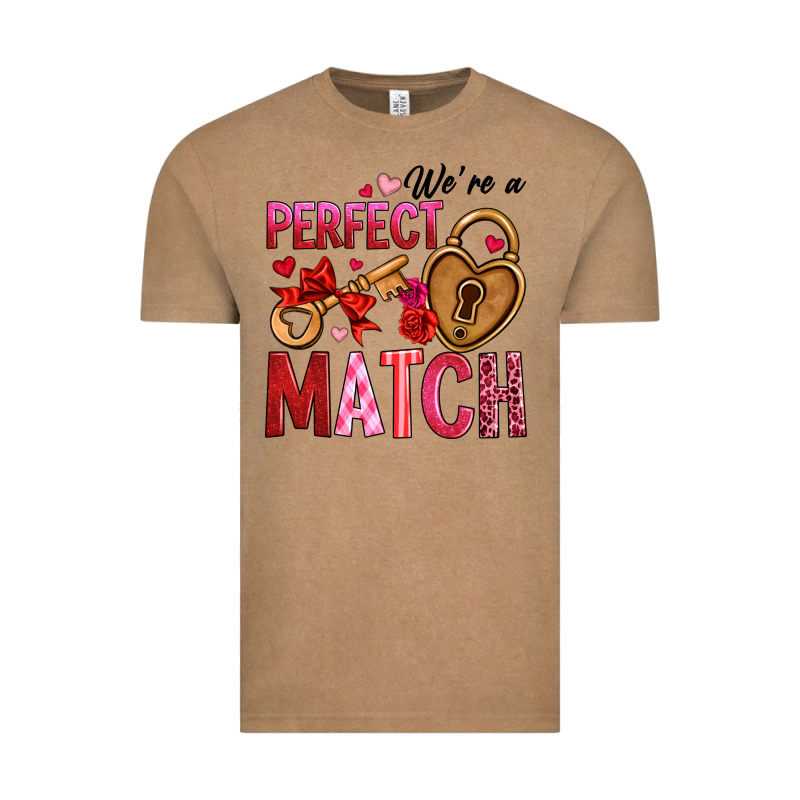 We're A Perfect Match Vintage Tee by OliviaCreatesArt | Teevron
