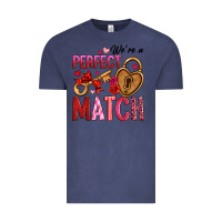 Vintage Denim we're a perfect match Vintage Tee - OliviaCreatesArt