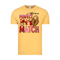 Vintage Mustard we're a perfect match Vintage Tee - OliviaCreatesArt
