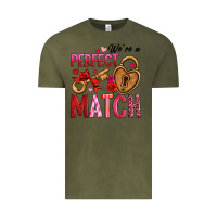 Vintage Olive we're a perfect match Vintage Tee - OliviaCreatesArt