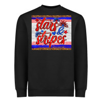 Black stars and stripes tumbler Heavyweight Sweatshirt - HRA Design Shop
