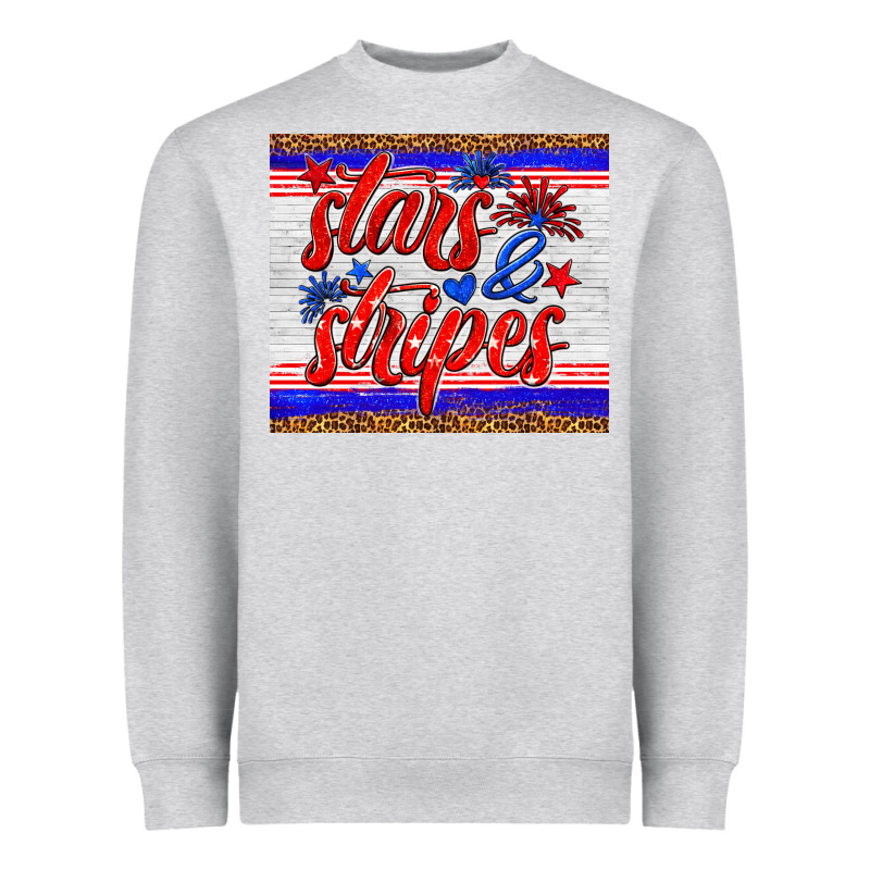 Stars And Stripes Tumbler Heavyweight Sweatshirt by HRA Design Shop | Teevron
