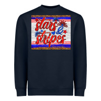 Navy stars and stripes tumbler Heavyweight Sweatshirt - HRA Design Shop