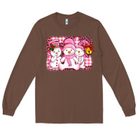 Chillin Pink   With My Snowmies  Ado Long Sleeve Tee | Teevron