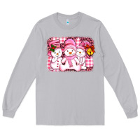 Moon Dust chillin pink   with my snowmies  ado Long Sleeve Tee - AdoDesignShop