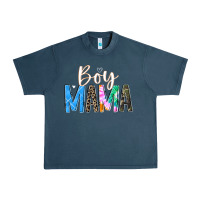 Midnight Navy boy mama  black Urban Heavy Tee - JahusDesignShop