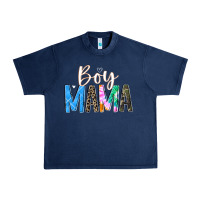 Navy boy mama  black Urban Heavy Tee - JahusDesignShop