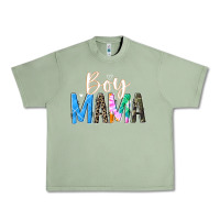 Oil Green boy mama  black Urban Heavy Tee - JahusDesignShop