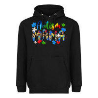 Black autism mama Heavyweight Hoodie - MaliasSmallBusiness