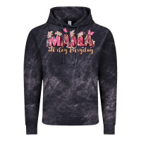 Cloud Black mama all day everyday Vintage Hoodie - Zillion Design Studio
