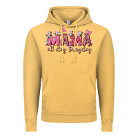 Vintage Mustard mama all day everyday Vintage Hoodie - Zillion Design Studio