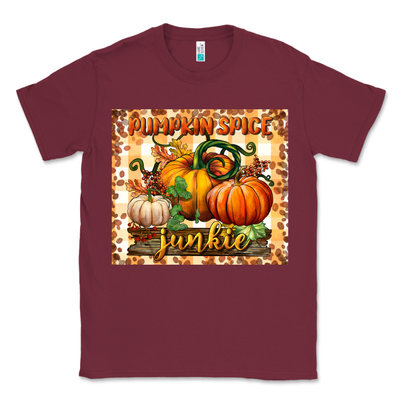 Pumpkin Spice Junkie Tumbler Classic Tee by BundleAndBundleShop | Teevron