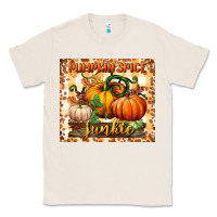 Natural pumpkin spice junkie tumbler Classic Tee - BundleAndBundleShop