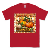 Red pumpkin spice junkie tumbler Classic Tee - BundleAndBundleShop