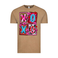 Vintage Coffee xoxo with roses and candies olivia Vintage Tee - OliviaCreatesArt