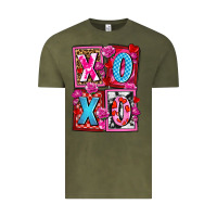 Vintage Olive xoxo with roses and candies olivia Vintage Tee - OliviaCreatesArt