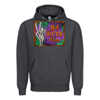 Smoke bad witch vibes Zipper Hoodie - Jasminsmagicworld