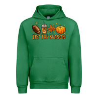 Emerald Tis' the season Urban Hoodie - NancyCooperArtShop